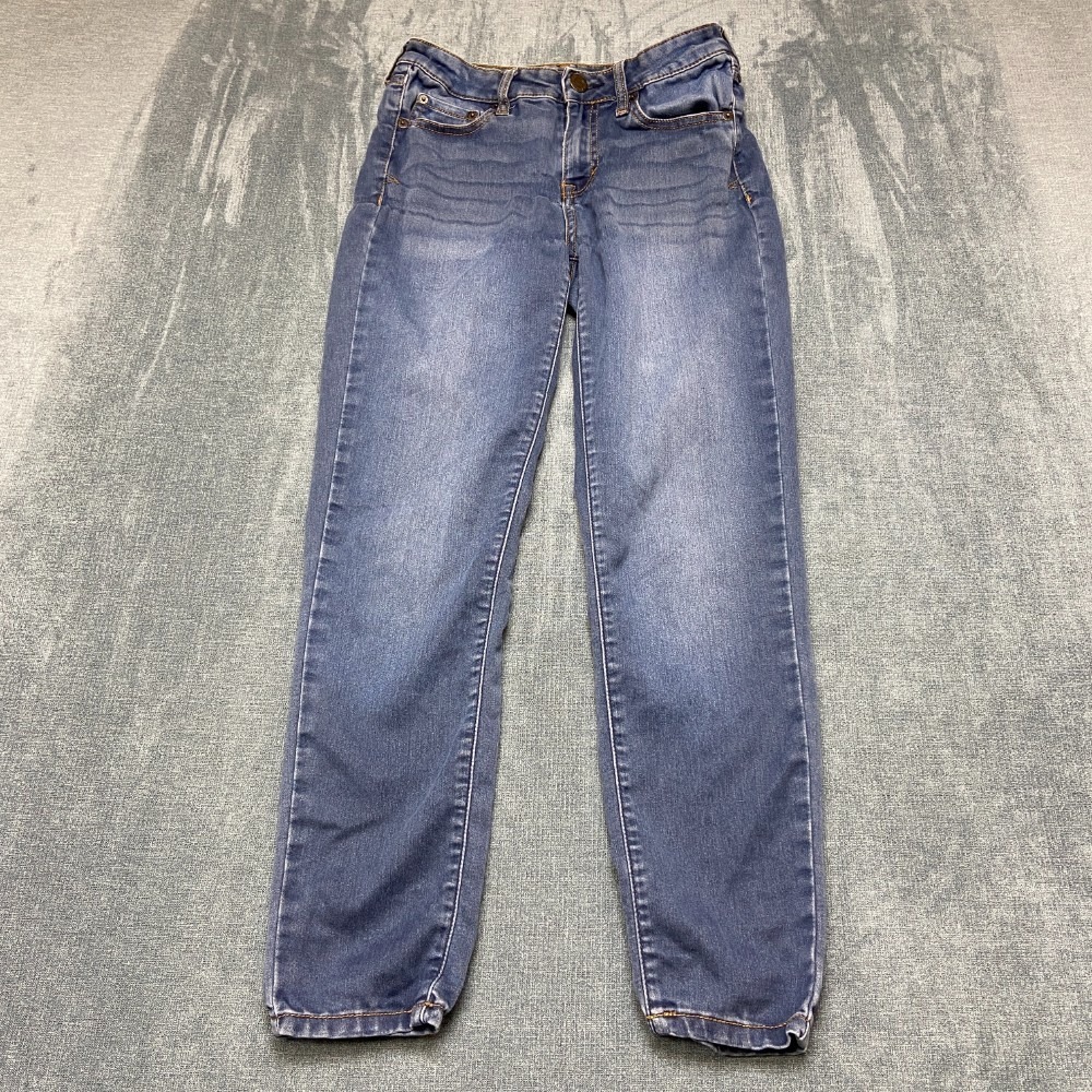 Aeropostale Jegging Jeans Womens 0 Blue Denim Stretch High Waisted Mid Rise Cozy
